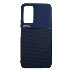 Σκληρή Θήκη Samsung Galaxy M51 Μπλε Classic Tilt Strip Grain Magnetic Shockproof PC + TPU Case Blue