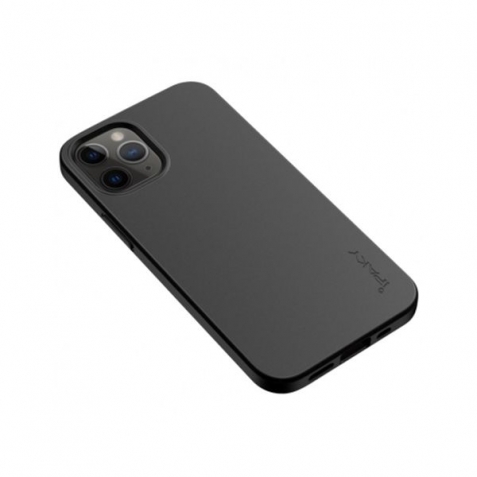 Θήκη iPhone 12 mini Σιλικόνης Μαύρη iPAKY Starry Series Shockproof Straw Material + TPU Protective Case Black