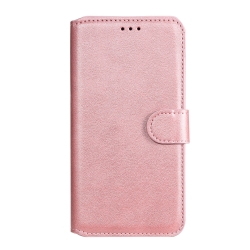 Θήκη Xiaomi Poco F3 / Mi 11i Βιβλίο Ροζ - Χρυσό Classic Calf Texture Horizontal Flip Case Rose - Gold