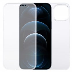 Θήκη iPhone 12 Pro Max Διάφανη 360 Full Cover PC+TPU Ultra-Thin Double-Sided All-Inclusive Transparent Case