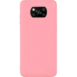 Xiaomi Poco X3 NFC / X3 Pro Θήκη Σιλικόνης Ροζ Soft Flexible Rubber Silicone Case Pink