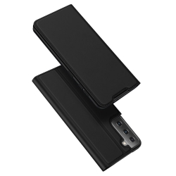 Θήκη Samsung Galaxy S21 5G Βιβλίο Μαύρο Dux Ducis Skin Pro Book Case Black