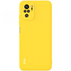 Θήκη Xiaomi Redmi Note 10 4G / Note 10S / Poco M5s Σιλικόνης Κίτρινη IMAK UC-2 Series Shockproof Full Coverage Soft TPU Case Yel