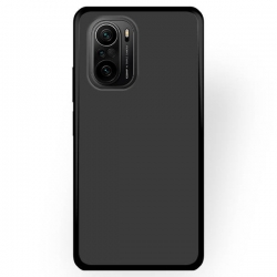Θήκη Xiaomi Poco F3 / Mi 11i Σιλικόνης Μαύρη Matt TPU Silicone Case Black