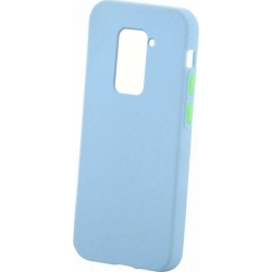 Θήκη Xiaomi Redmi Note 9 Σιλικόνης Μπλε Solid Silicone Case Blue