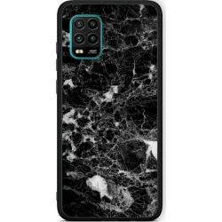 Θήκη Xiaomi Mi 10 Lite 5G Σιλικόνης Μάρμαρο Wozinsky Marble TPU Silicone Case Black