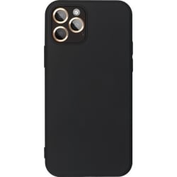 Θήκη iPhone 12 mini Σιλικόνης Μαύρη Matt TPU Silicone Case Black