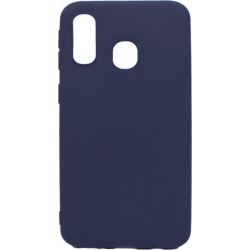 Θήκη Samsung Galaxy A20e Σιλικόνης Μπλε Matt TPU Silicone Case Blue