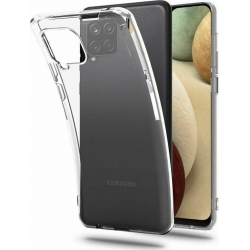 Θήκη Samsung Galaxy A12 / M12 Σιλικόνης Διάφανη TPU Silicone Case 1mm Transparent