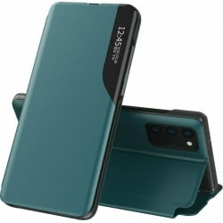 Samsung Galaxy A72 4G / A72 5G Θήκη Βιβλίο Πράσινο Eco Leather View Case Green