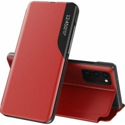Samsung Galaxy A72 4G / A72 5G Θήκη Βιβλίο Κόκκινο Eco Leather View Case Red