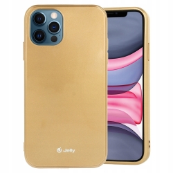 Θήκη iPhone 12 Pro Max Σιλικόνης Χρυσή Jelly Silicone Case Gold