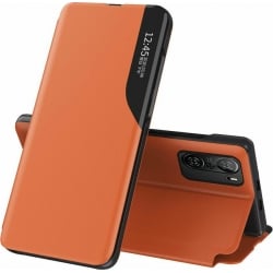 Θήκη Xiaomi Poco F3 / Mi 11i Βιβλίο Πορτοκαλί Eco Leather View Case Orange