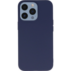 Θήκη iPhone 13 Pro Σιλικόνης Μπλε Matt TPU Silicone Case Blue