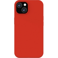 Θήκη iPhone 13 Σιλικόνης Κόκκινη Slim Fit Liquid Silicone Case Red