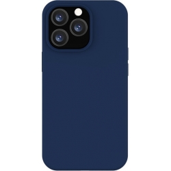 Θήκη iPhone 13 Pro Max Σιλικόνης Μπλε Slim Fit Liquid Silicone Case Blue