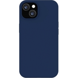 Θήκη iPhone 13 mini Σιλικόνης Μπλε Slim Fit Liquid Silicone Case Blue