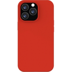 Θήκη iPhone 13 Pro Σιλικόνης Κόκκινη Slim Fit Liquid Silicone Case Red