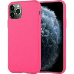 Θήκη iPhone 11 Pro Σιλικόνης Ροζ Slim Fit Liquid Silicone Case Pink