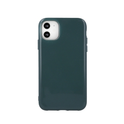 Θήκη iPhone XR Σιλικόνης Σκούρο Πράσινη Jelly Silicone Case Forest Green