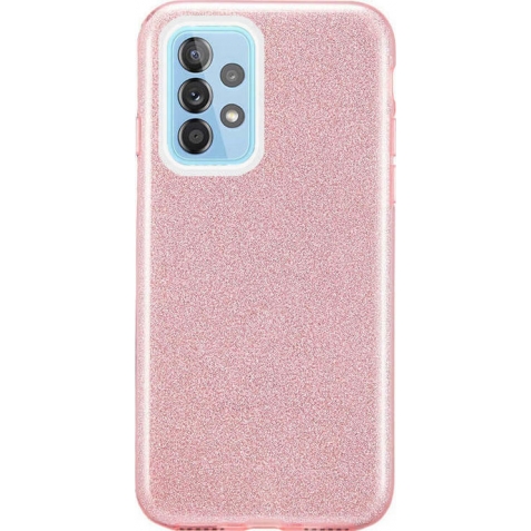 Θήκη Samsung Galaxy A32 4G Σιλικόνης Ροζ Glitter 3 in 1 Case Pink
