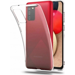 Θήκη Samsung Galaxy A02s Σιλικόνης Διάφανη TPU Silicone Case 0.75mm Transparent