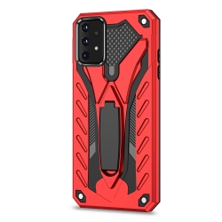 Θήκη Samsung Galaxy A52 4G / A52 5G / A52s Κόκκινη Με Σταντ Shockproof TPU + PC Protective Case with Holder Red