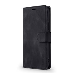 Θήκη iPhone 12 / 12 Pro Βιβλίο Μαύρο TAOKKIM Retro Matte Case with Holder & Card Slots Black