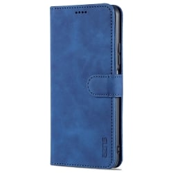 Θήκη Xiaomi Mi 11 Lite 4G / Mi 11 Lite 5G Βιβλίο Μπλε AZNS Skin Feel Calf Texture Horizontal Flip Leather Case Blue
