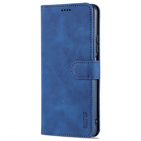 Θήκη Xiaomi Mi 11 Lite 4G / Mi 11 Lite 5G Βιβλίο Μπλε AZNS Skin Feel Calf Texture Horizontal Flip Leather Case Blue