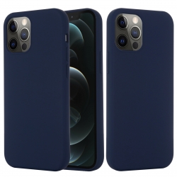 Θήκη iPhone 13 Pro Σιλικόνης Μπλε Shockproof Magnetic Magsafe Silicone Case Navy Blue