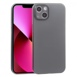 Θήκη iPhone 13 Σιλικόνης Μαύρη Silicone Camera Precision Hole Phone Protective Case Black