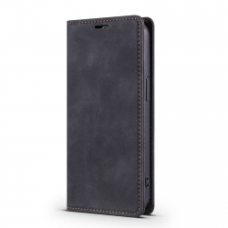Θήκη iPhone 13 Pro Βιβλίο Μαύρο Skin Feel Dream Series Horizontal Flip Leather Case with Card Slots Black