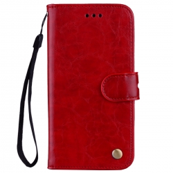 Θήκη Samsung Galaxy S21 5G Βιβλίο Κόκκινο Business Style Leather Book Case Red