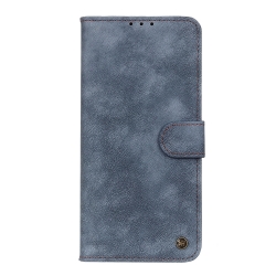 Θήκη Realme GT 5G Βιβλίο Μπλε Antelope Texture Magnetic Buckle Horizontal Flip PU Leather Case with Card Slots Blue