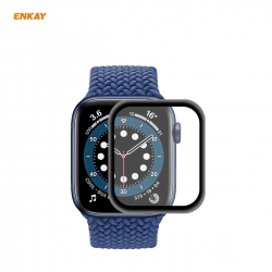 Apple Watch 6/5/4/SE 44mm Γυαλί Προστασίας Οθόνης ENKAY Hat-Prince 0.2mm 9H Surface Hardness 3D Explosion-proof Aluminum