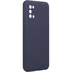 Θήκη Samsung Galaxy A03s Σιλικόνης Μπλε Matt TPU Silicone Case Blue