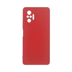 Xiaomi Redmi Note 10 Pro NFC Θήκη Σιλικόνης Κόκκινη Slim Fit Liquid Silicone Case Red