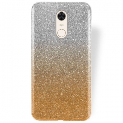 Xiaomi Redmi Note 9S / 9 Pro / 9 Pro Max Θήκη Σιλικόνης Χρυσή Bling Silicone Case Gold