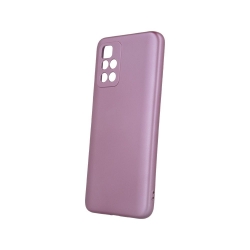 Xiaomi Redmi 10 / Redmi 10 2022 Θήκη Σιλικόνης Ροζ Metallic Silicone Case Pink