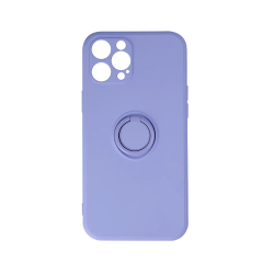 iPhone 13 Pro Max Θήκη Σιλικόνης Μωβ Finger Grip Case Purple