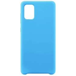 Xiaomi Redmi Note 10 Pro NFC Θήκη Σιλικόνης Απαλό Μπλε Vennus Real Smooth Silicone Case Light Blue