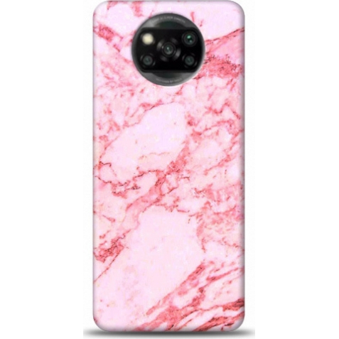 Xiaomi Poco X3 NFC / X3 Pro Θήκη Σιλικόνης Μάρμαρο Wozinsky Marble TPU Silicone Case Pink