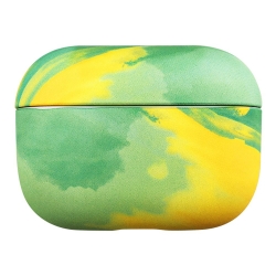 Watercolor Colorful Hard Case Θήκη σε Κίτρινο χρώμα για Apple Airpods Pro