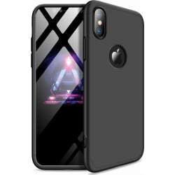 iPhone XS Max Σκληρή Θήκη Μαύρη GKK Full Coverage Protective Hard Case With Hole Black