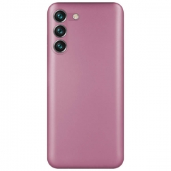 Samsung Galaxy S22 Plus 5G Θήκη Σιλικόνης Ροζ Metallic Silicone Case Pink