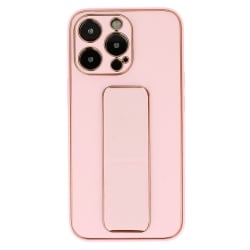 Samsung Galaxy S22 Ultra 5G Θήκη Ροζ Tel Protect Leather Luxury Stand Case Pink