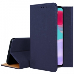 Samsung Galaxy S22 Ultra 5G Θήκη Βιβλίο Μπλε Special Leather Book Case Blue