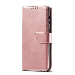 Samsung Galaxy S21 FE 5G Θήκη Βιβλίο Ροζ Smart Magnet Elegant Case Pink
