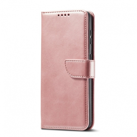 Samsung Galaxy S21 FE 5G Θήκη Βιβλίο Ροζ Smart Magnet Elegant Case Pink